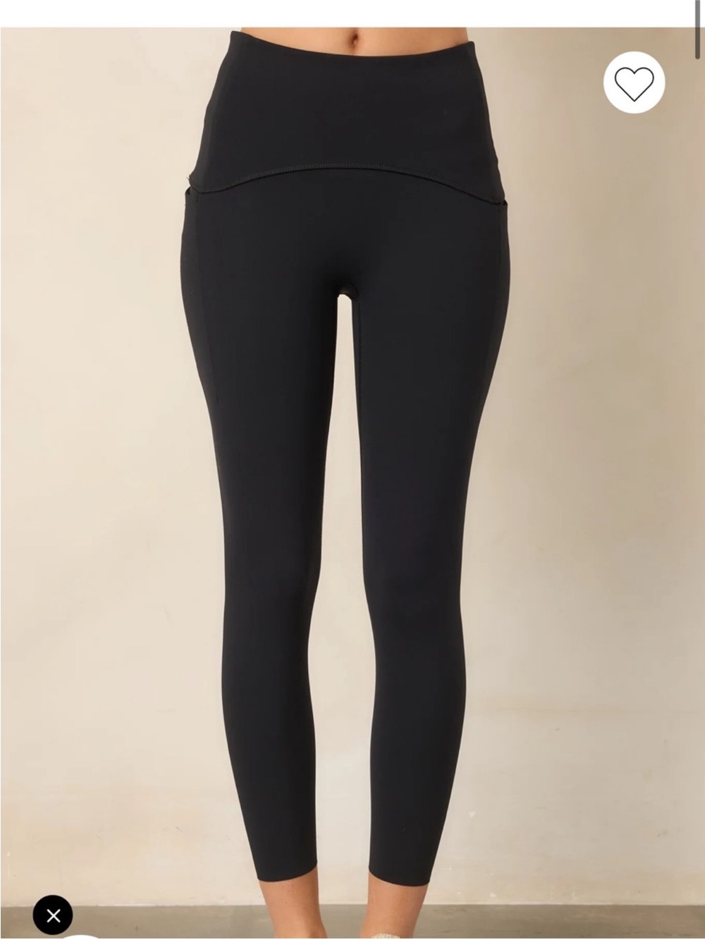 SPANX® BLACK BOOTY BOOST ACTIVE 7/8 LEGGINGS Medium NWT
